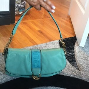 Juicy couture turquoise purse